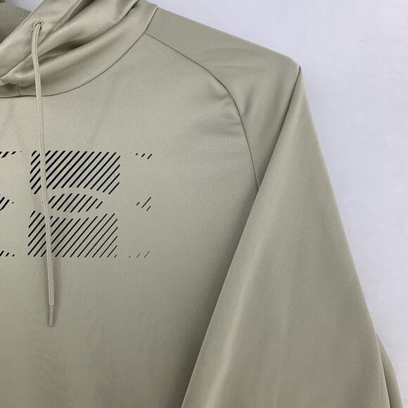 Under Armour Men's Loose Fit Beige Graphic Pullover Hoodie Size 3XL - Picture 8 of 15